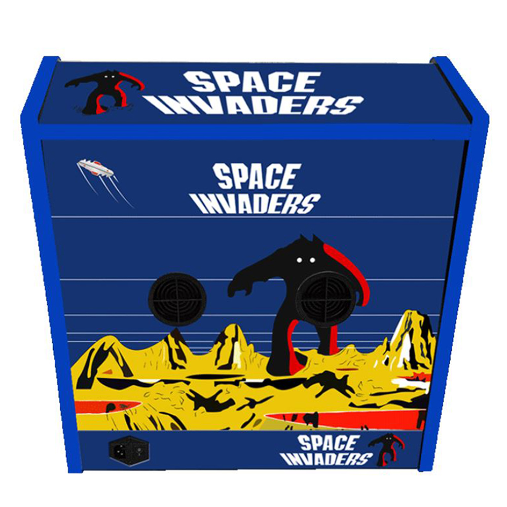2 Player Bartop Arcade Machine - Space Invaders Themed multi games ...