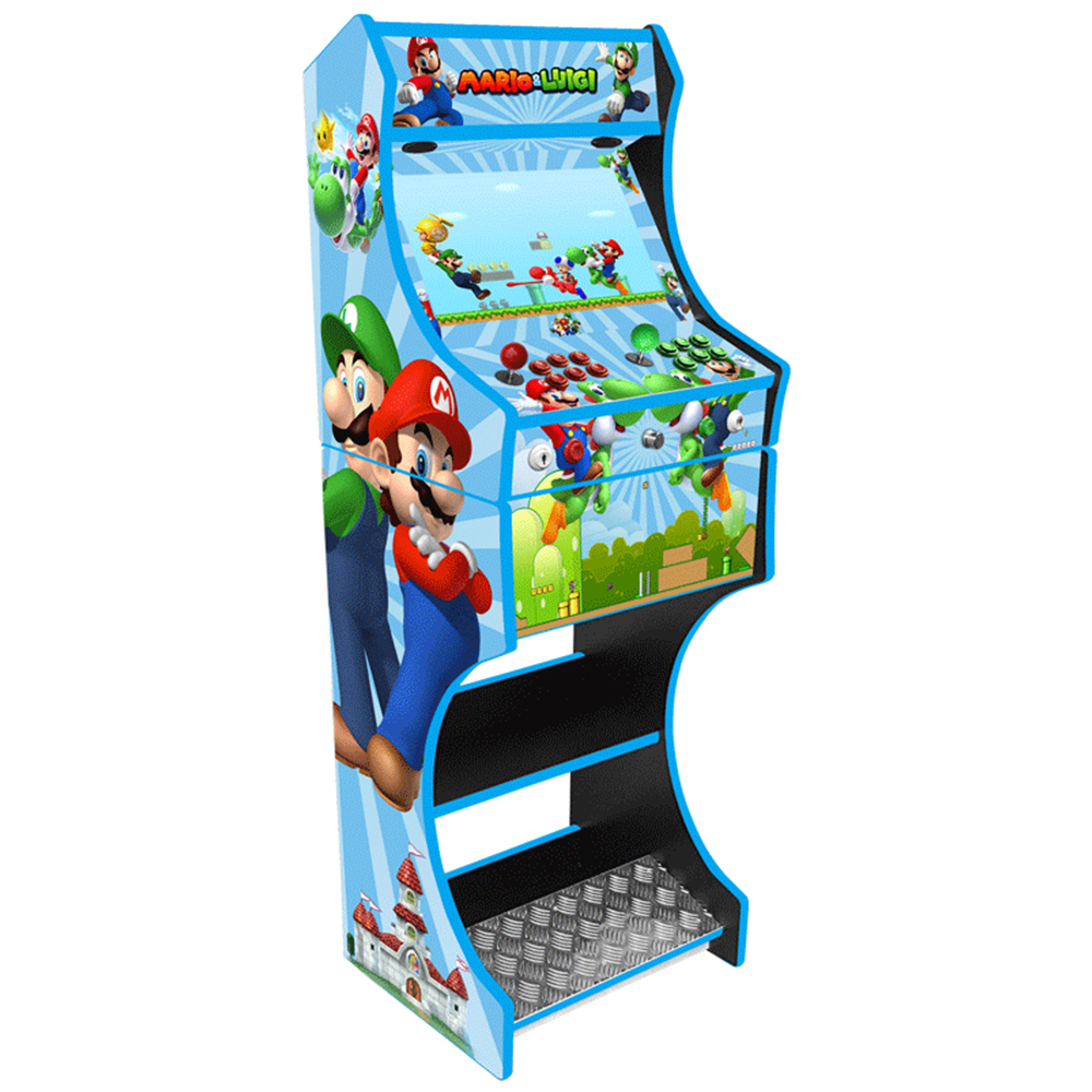 Mario & Luigi Retro Arcade Machine With Up To 15000 Games - 2 Player - 5 Year Warranty