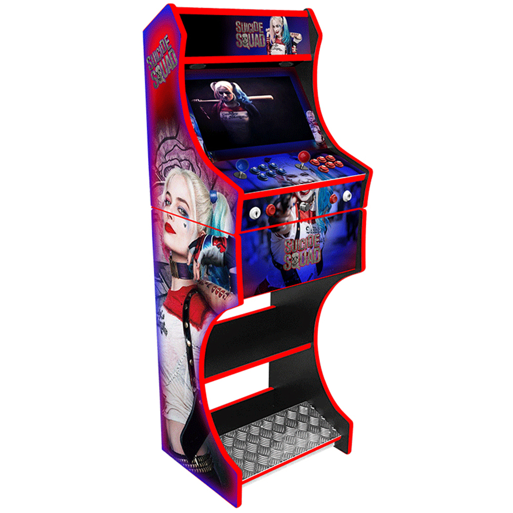 Suicide Squad Retro Arcade Machine - Full Sized - 2 Players - 3000+ Games - Arcade Geeks