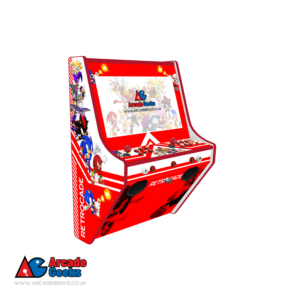 Wall Mounted 2 Player Arcade Machine Retrocade Arcade Geeks